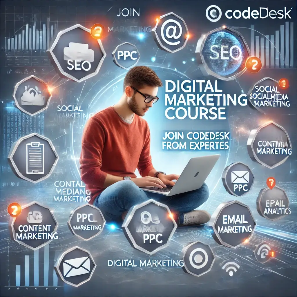 CodeDesk Digital Marketing Training Course in Jaipur - SEO, PPC, Social Media & More